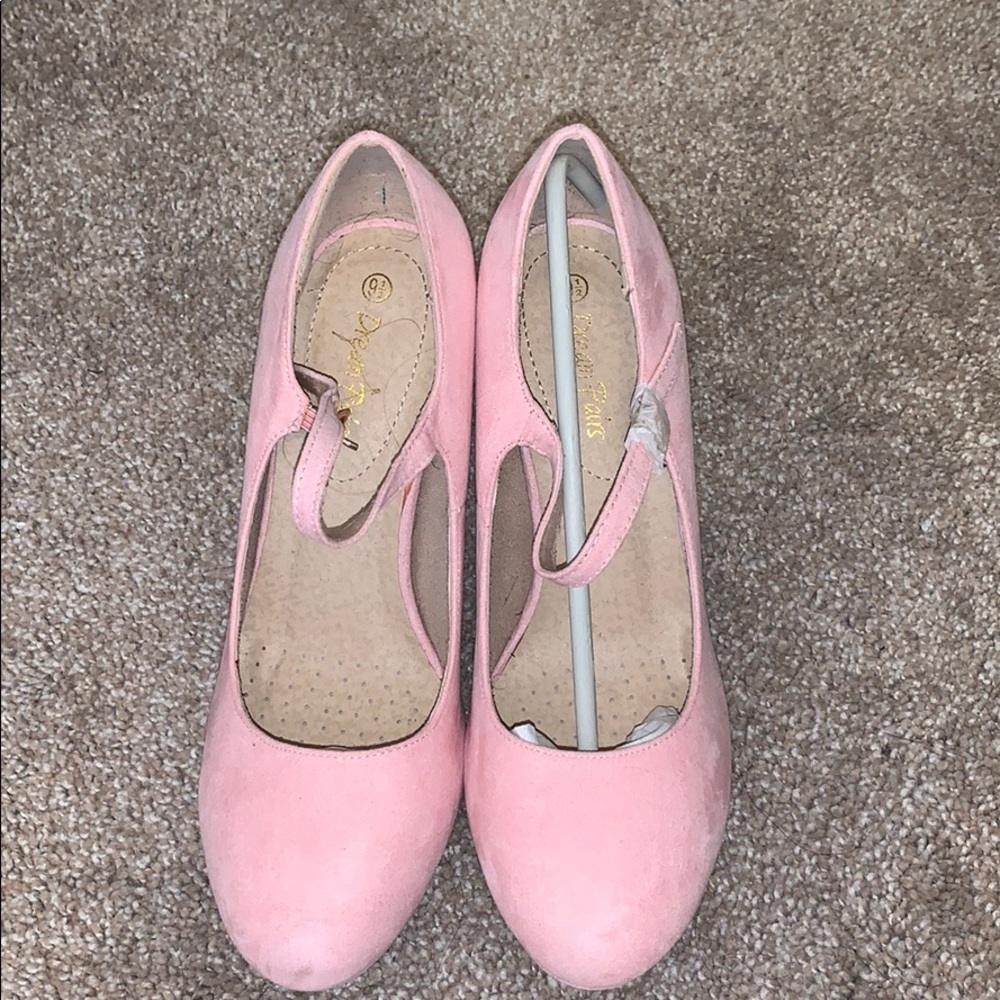 Blush Pink Heels (4 inches)